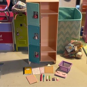 Our Generation Doll School Locker Set for 18 inch dolls
